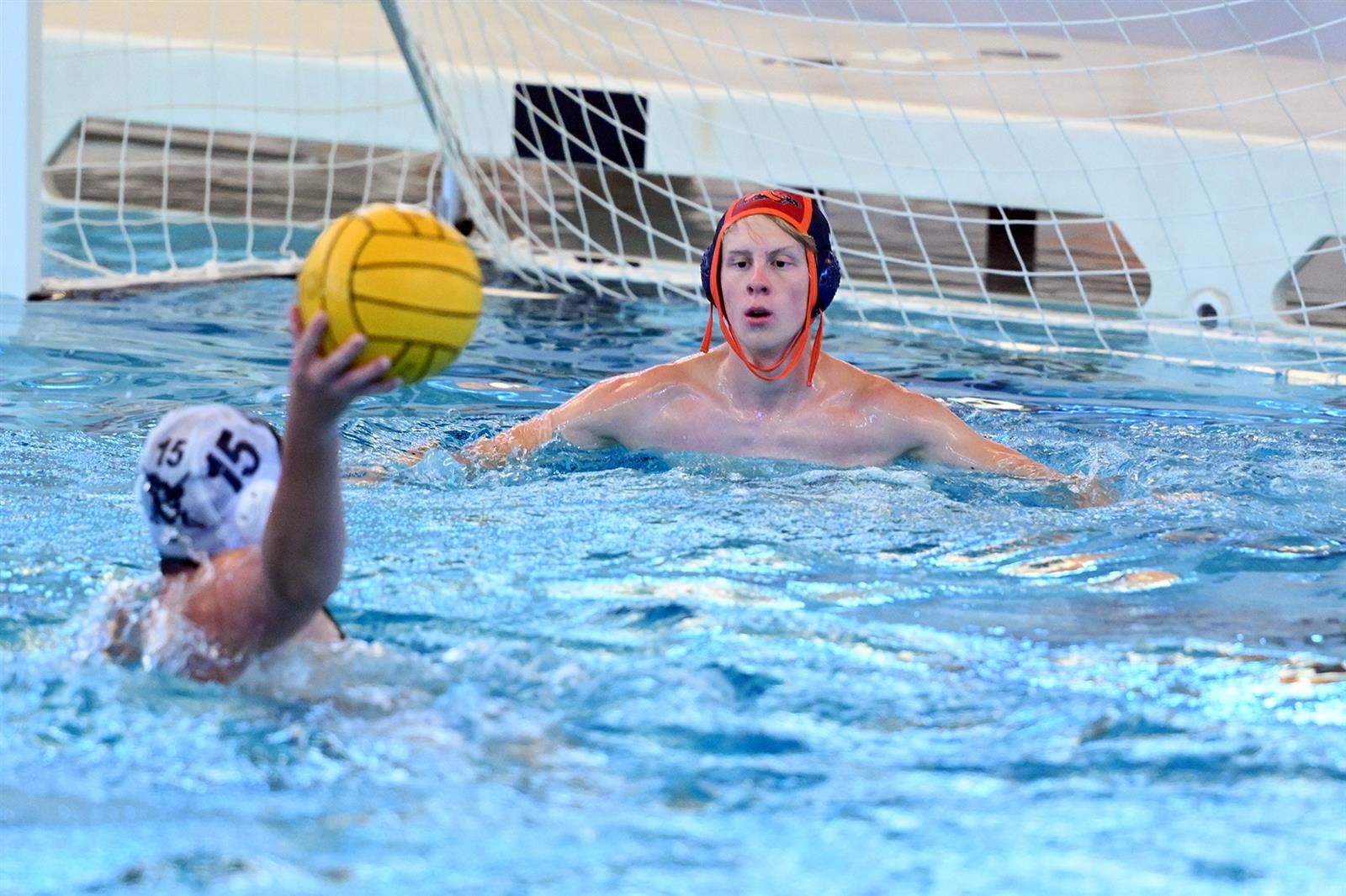 Bridgeland High School senior Austin Steres earned first-team honors on the District 16-6A boys’ water polo team.